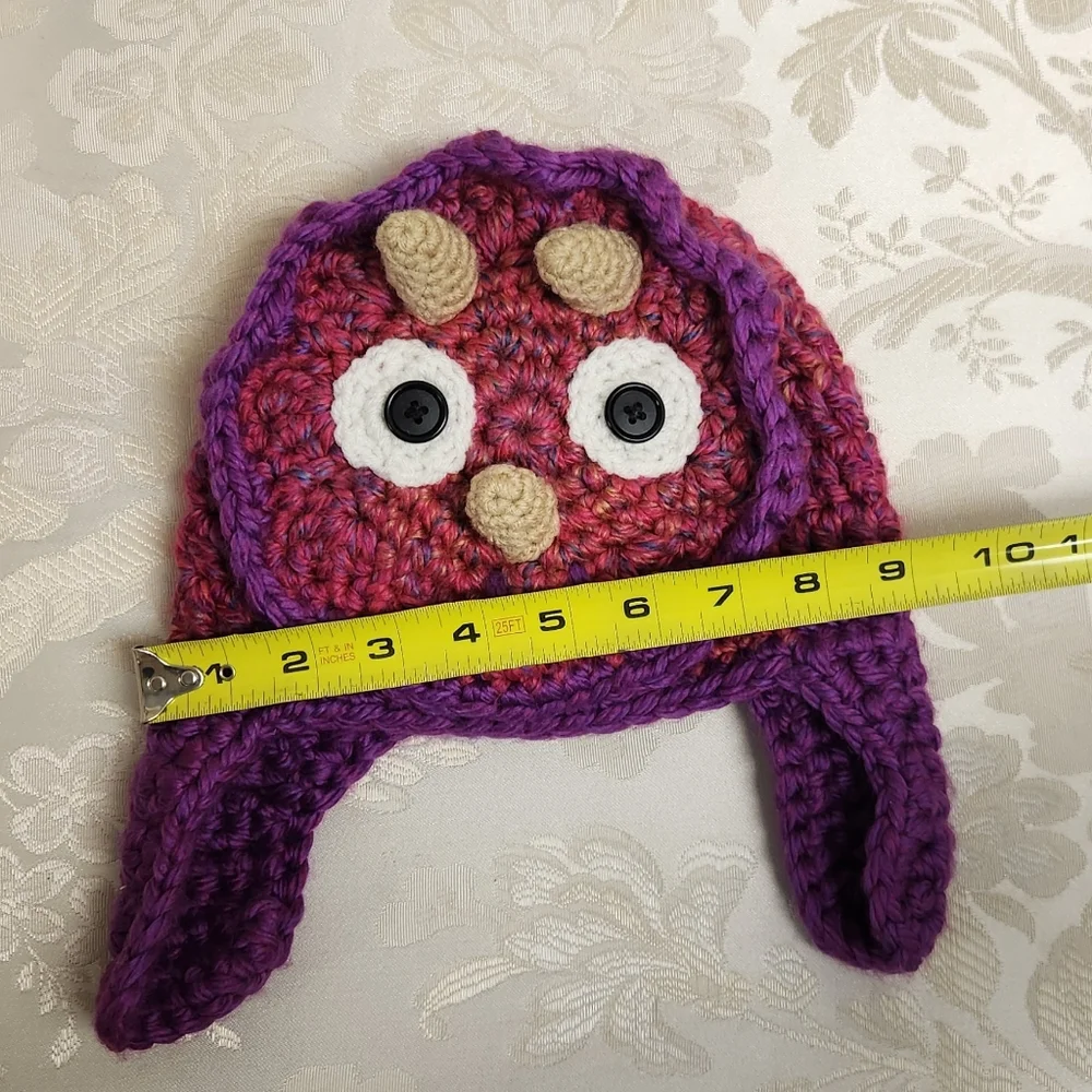 Handmade dinosaur crochet